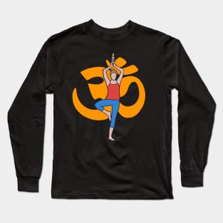 Beer Yoga Refined Long Sleeve T-Shirt